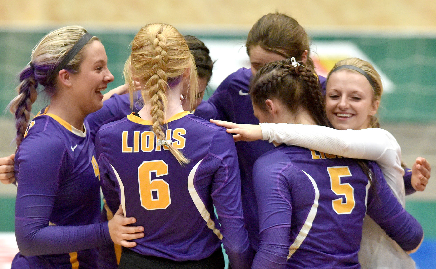 Central Lyon vs Council Bluffs St. Albert state volleyball